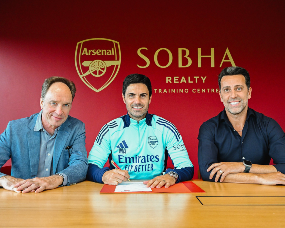 OFFICIAL Mikel Arteta signs new contract to keep him at Arsenal until 2027