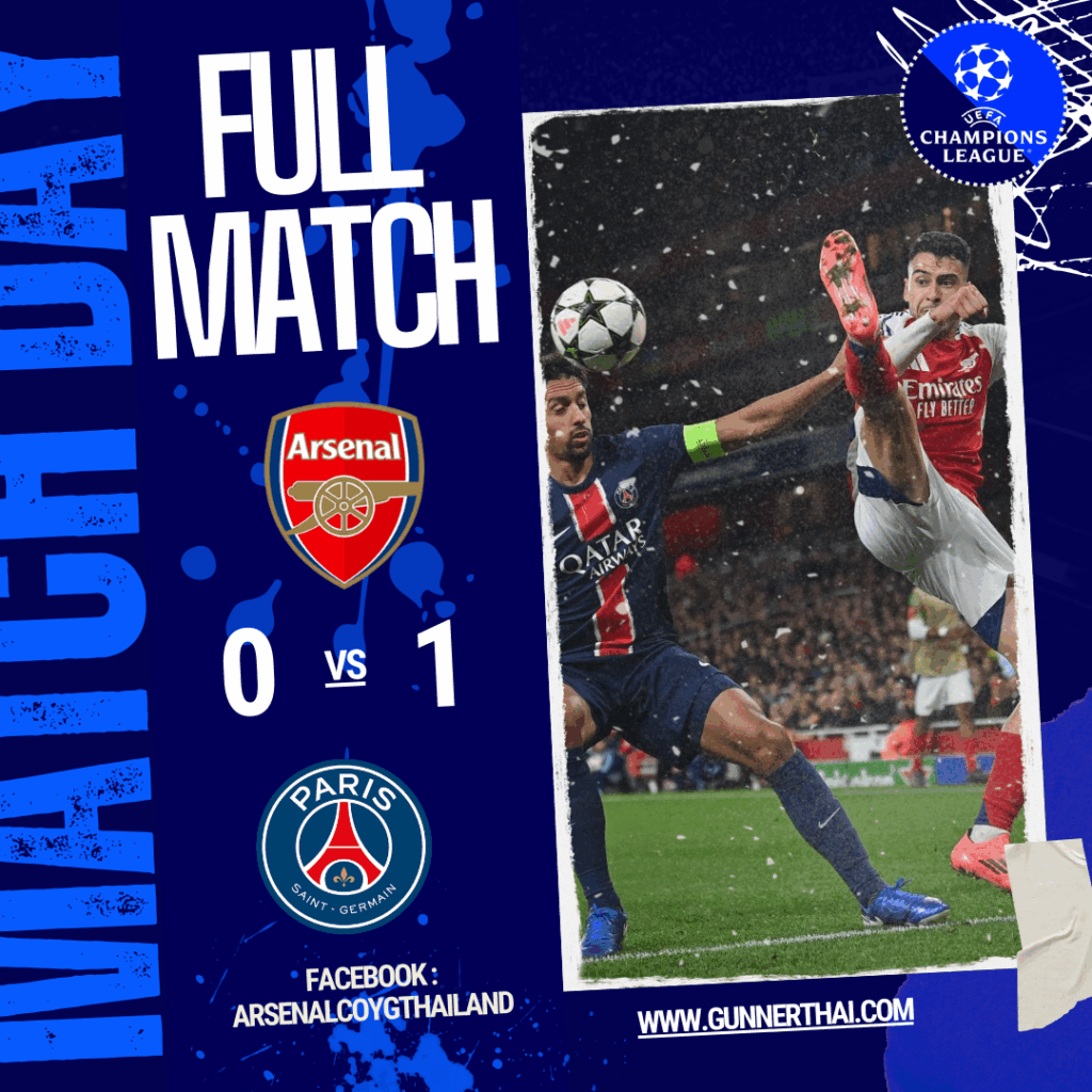 Highlights UEFA Champions League 2024-25 Arsenal 0-1 PSG Clear-Fast 29 April 2025